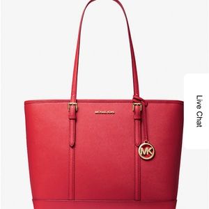 Jet Set Travel Large tote Bag